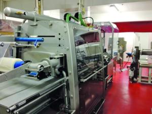Sealing machines shoe-horned in.